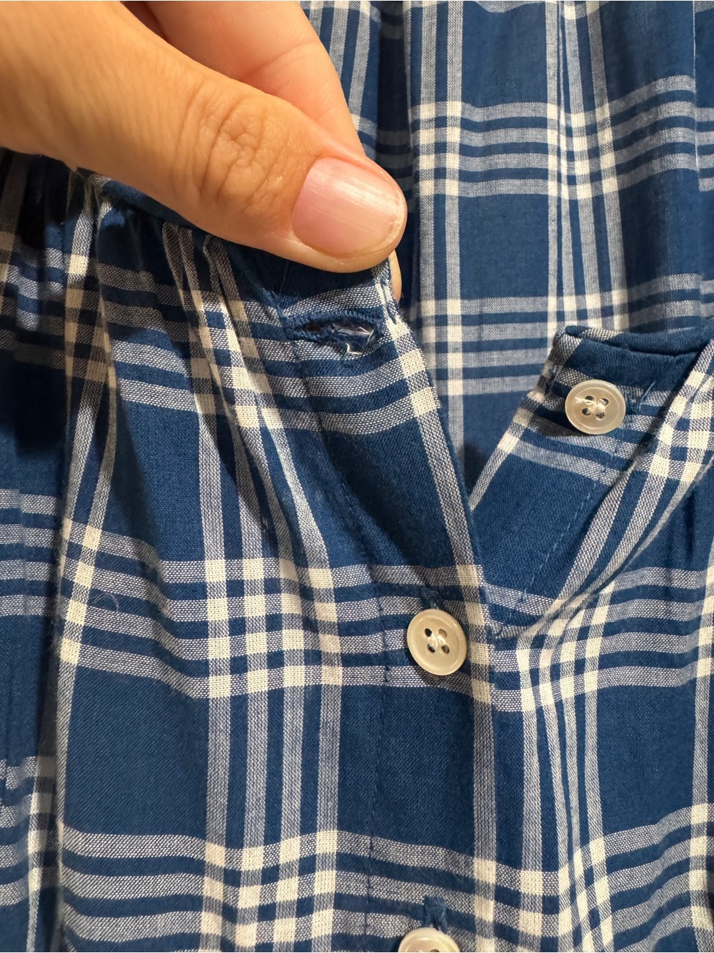 DÔEN VALENNE DRESS DORSET PLAID - Picture 5 of 6